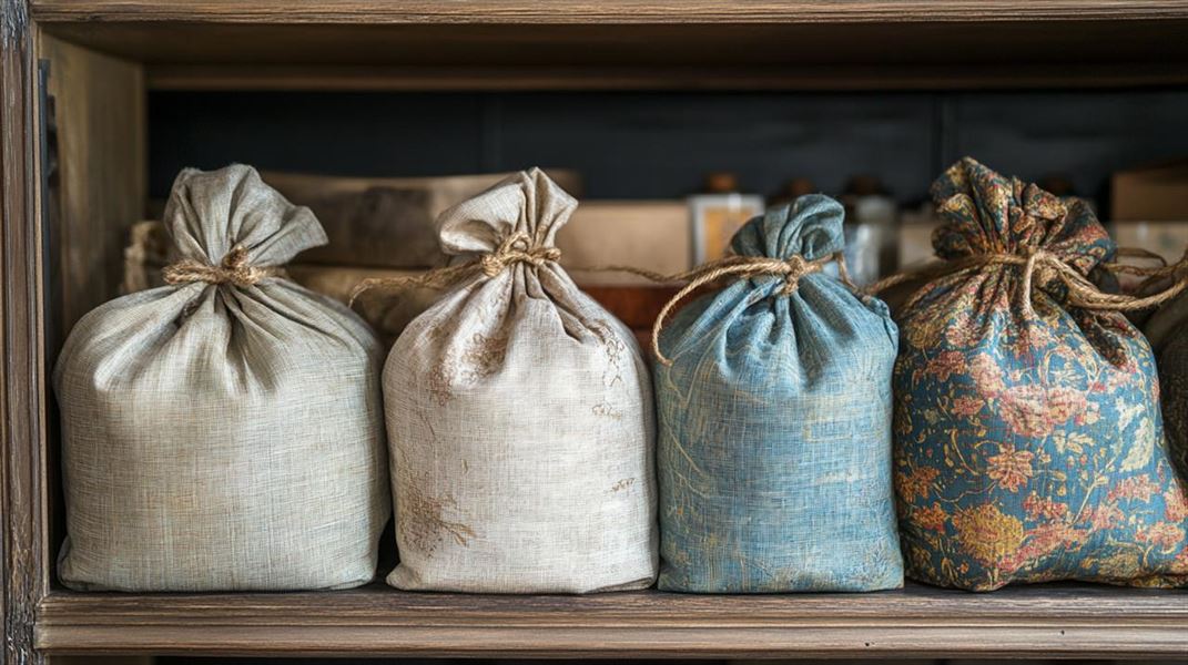 Duftposer til skab - frisk opbevaring med Stil