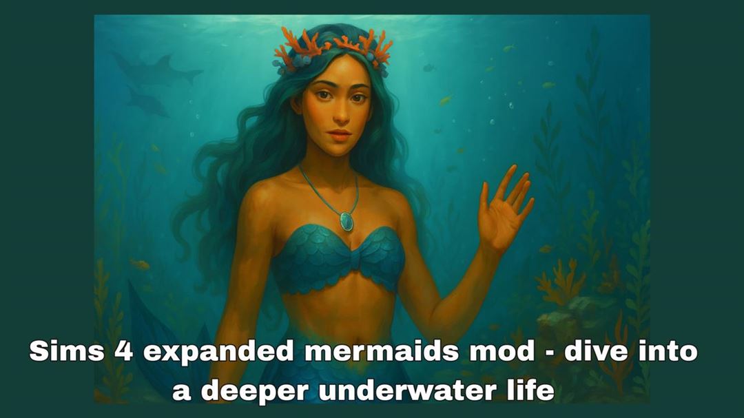 Sims 4 expanded mermaids mod - dive into a deeper underwater life
