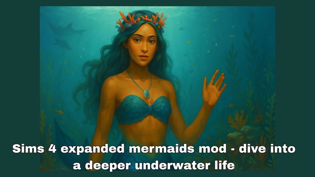 Sims 4 expanded mermaids mod - dive into a deeper underwater life