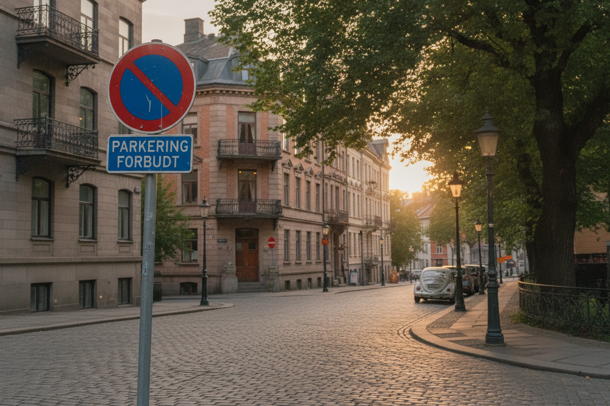 Alt du skal vide om et parkering forbudt skilt